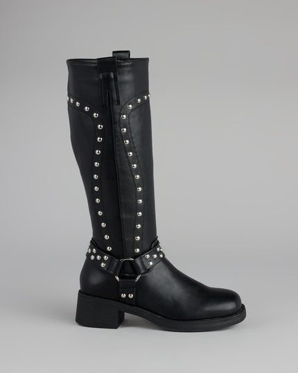 Street Ready Studded Moto Boots