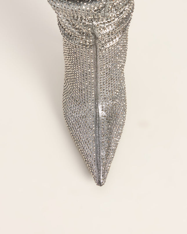 Steal The Flash Rhinestone Boots