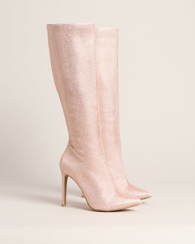 Steal The Night Rhinestone Boots