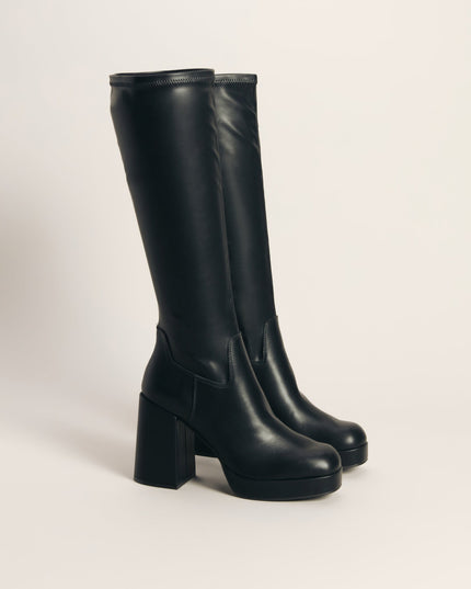 Strut Intent Faux Leather Boots