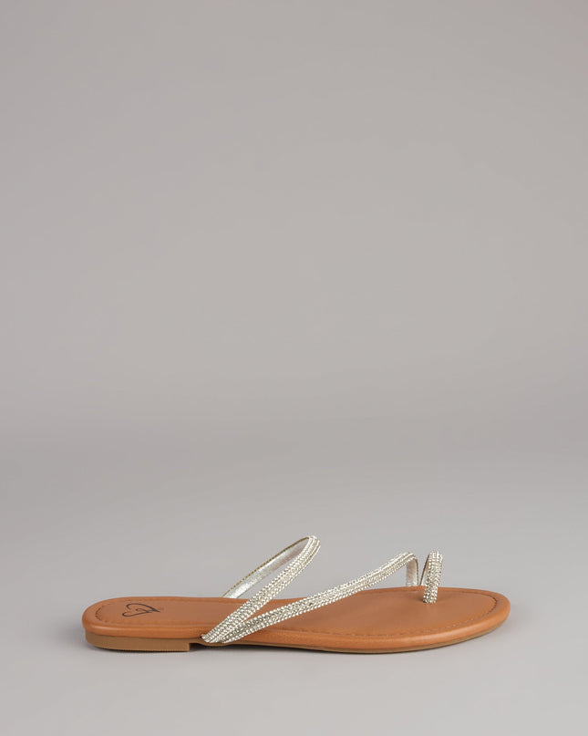 Twinkle Toes Rhinestone Strappy Sandals