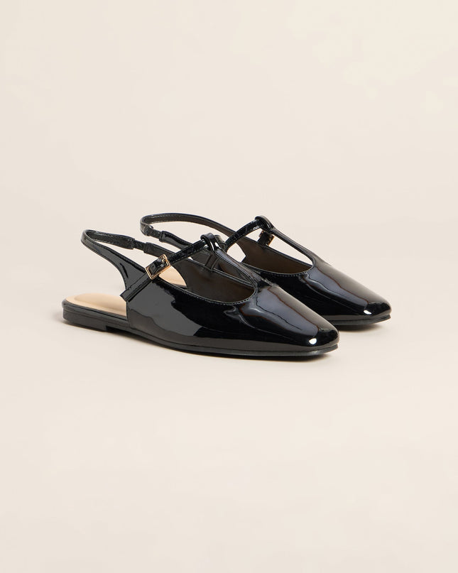 Class Act Patent Mary Jane Flats