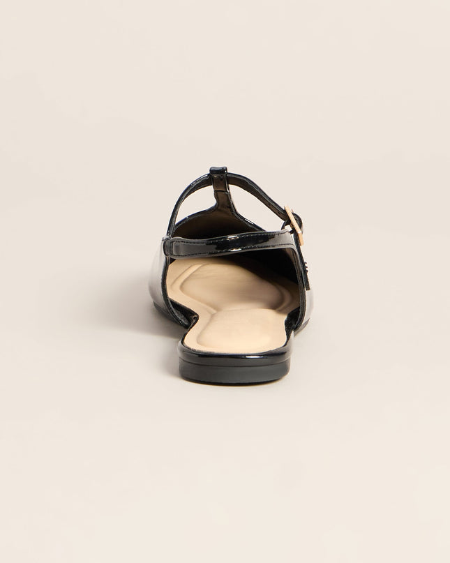 Class Act Patent Mary Jane Flats