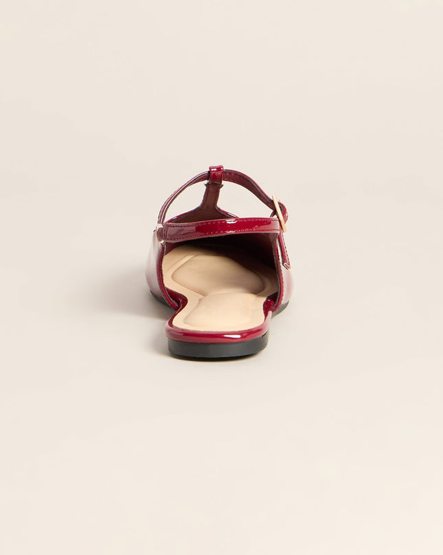 Class Act Patent Mary Jane Flats