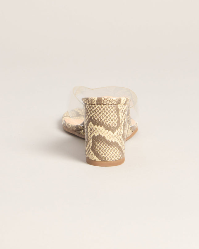 Statement Step Snake Wedges